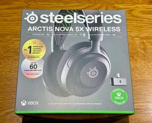 Περισσότερες πληροφορίες για "SteelSeries Arctis Nova 5X (για Xbox & Windows)"