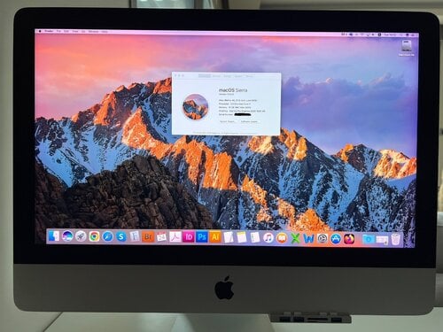 Περισσότερες πληροφορίες για "Apple iMac (Late 2015) 21.5 Retina, 16 GB, Intel i7 3.3 GHz"