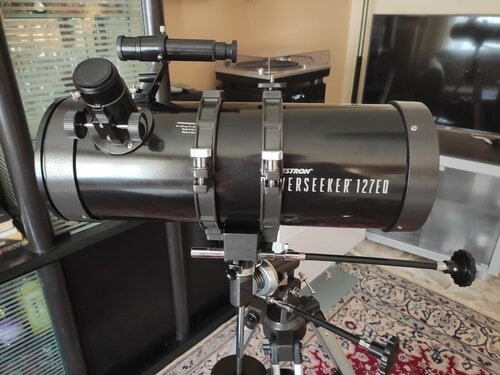 Περισσότερες πληροφορίες για "Τηλεσκόπιο Celestron 127EQ + φακοί"