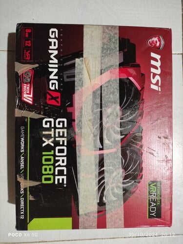 Περισσότερες πληροφορίες για "MSI GeForce GTX 1080 GAMING X+ 8G"