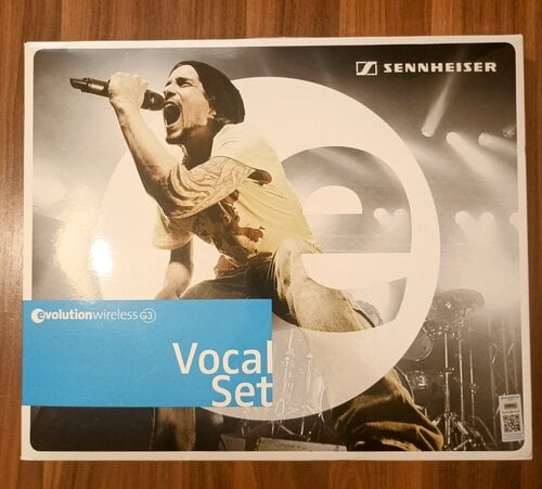 Περισσότερες πληροφορίες για "Sennheiser evolution 3g wireless vocal set"