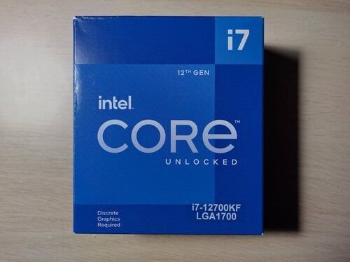 Περισσότερες πληροφορίες για "Intel Core i7-12700KF boxed με εγγυηση και αποδειξη στο κουτι του σαν καινουργιος"