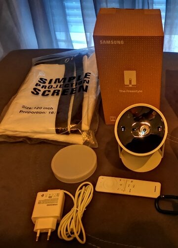 Περισσότερες πληροφορίες για "Samsung Freestyle Projector"