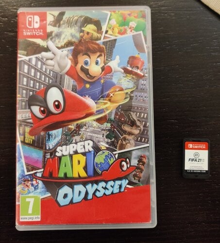 Περισσότερες πληροφορίες για "Super Mario Odyssey & Fifa 21"