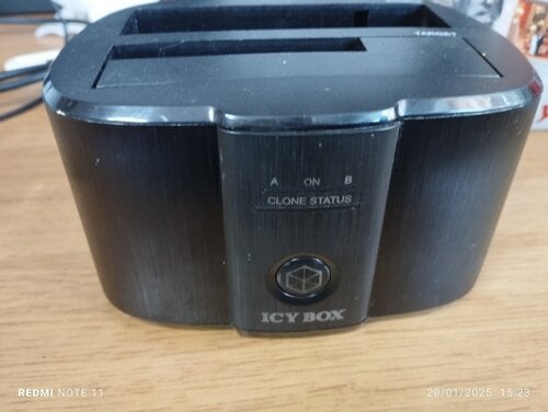 Περισσότερες πληροφορίες για "Icy BOX HDD clone station"