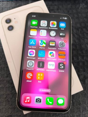 Περισσότερες πληροφορίες για "Apple iPhone 11 (Άσπρο/64 GB)"