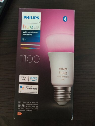 Περισσότερες πληροφορίες για "philips hue 1100 white and color"