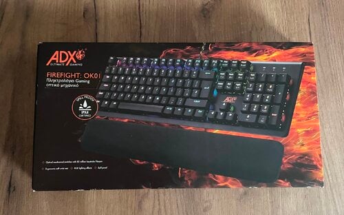 Περισσότερες πληροφορίες για "ADX Gaming Keyboard μηχανικό"