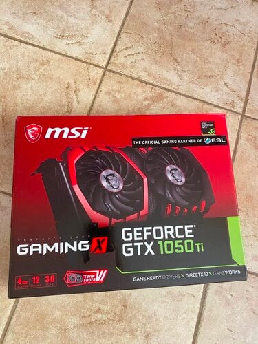 Περισσότερες πληροφορίες για "MSI GeForce GTX 1050 Ti GAMING 4G"