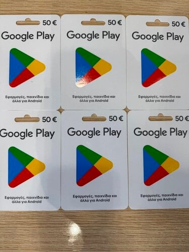 Περισσότερες πληροφορίες για "6 Google play cards"