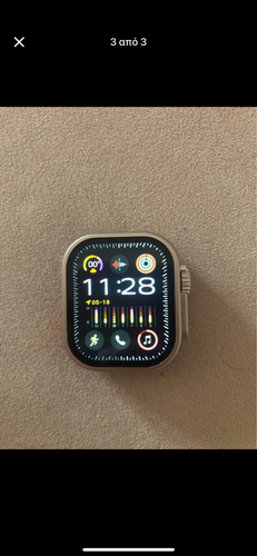 Περισσότερες πληροφορίες για "(Κλονος ) Apple Watch Ultra 2 (49mm/LTE/Τιτάνιο/Τιτάνιο) clone"