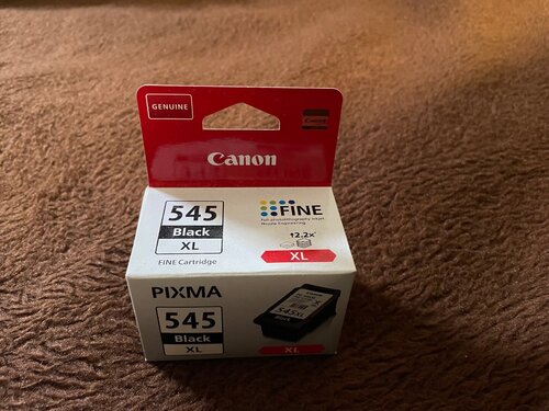 Περισσότερες πληροφορίες για "Canon PIXMA 545xl Black Inkjet Cartridge"