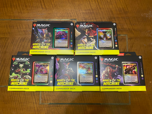 Περισσότερες πληροφορίες για "Magic the Gathering Commander Deck sets (MtG)"