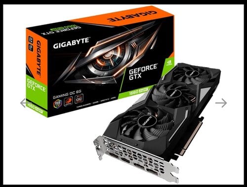 Περισσότερες πληροφορίες για "Gigabyte GeForce GTX 1660 OC super 6G"