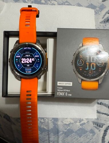 Περισσότερες πληροφορίες για "Garmin Fenix 8 47mm"