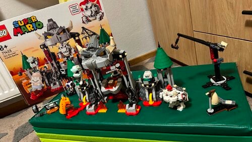 Περισσότερες πληροφορίες για "ΝΕΑ ΤΙΜΗ!! LEGO SUPER MARIO DRY BOWSER CASTLE BATTLE - 71423"