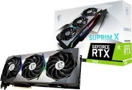 Περισσότερες πληροφορίες για "MSI GeForce RTX 3090 SUPRIM X 24G"