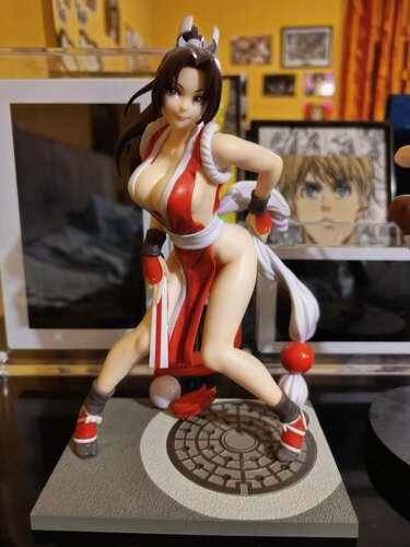 Περισσότερες πληροφορίες για "King of fighters Mai Shiranui  Street fighter Chun-li figures"