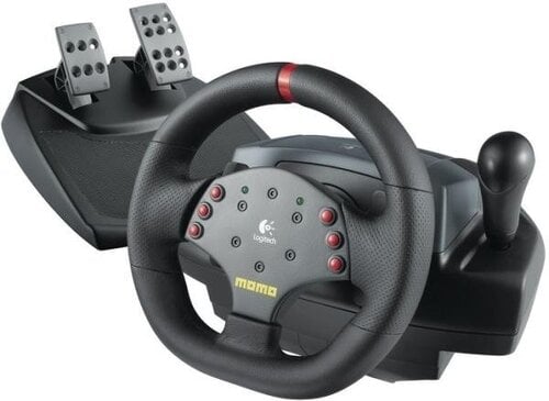 Περισσότερες πληροφορίες για "Τιμονιέρα Logitech Momo Racing Wheel"