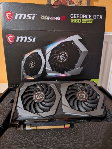 Περισσότερες πληροφορίες για "MSI GeForce GTX 1660 Super 6GB Gaming X +Δώρο RAM HyperX 16GB DDR4"