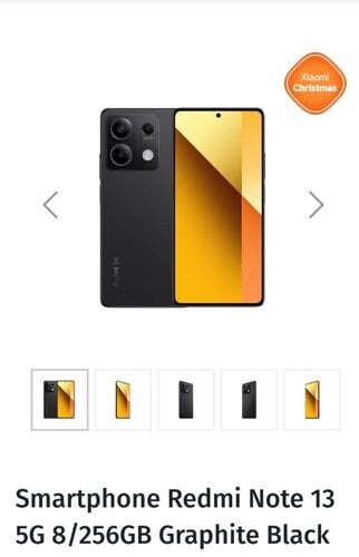 Περισσότερες πληροφορίες για "Xiaomi Redmi Note 13 5G (Μαύρο/256 GB)"