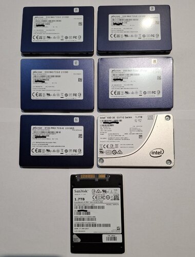 Περισσότερες πληροφορίες για "SSD Enterprise Class Sata III SED-e Διάφορα Μοντέλα και χωρητικότητες"