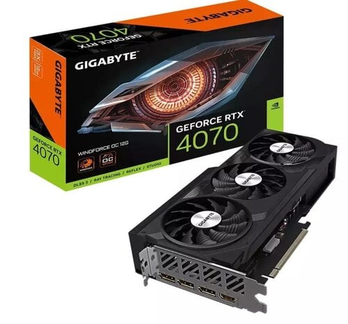 Περισσότερες πληροφορίες για "Gigabyte GeForce RTX 4070 WINDFORCE 12G"