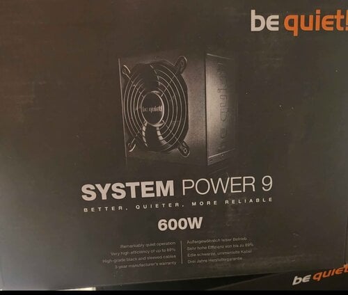 Περισσότερες πληροφορίες για "be quiet! System Power 9 | 600W CM (600W)"