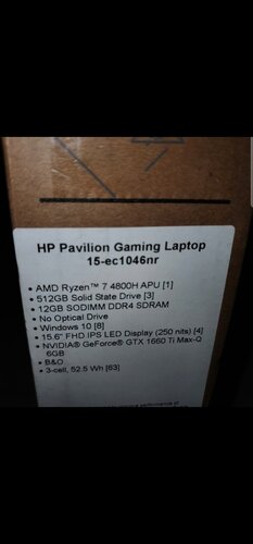 Περισσότερες πληροφορίες για "HP Pavilion Gaming Laptop"