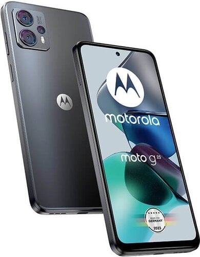 Περισσότερες πληροφορίες για "Motorola Moto G23 (8GB/128GB) Matte Charcoal καινούριο"