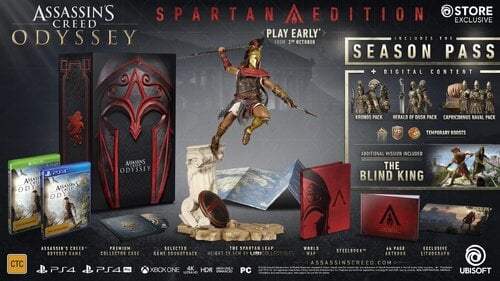 Περισσότερες πληροφορίες για "Assassin’s Creed Odyssey - Spartan Collector's Edition"