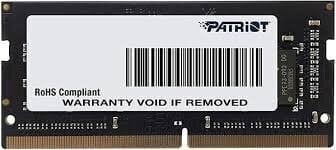 Περισσότερες πληροφορίες για "Patriot RAM sodimm DDR4 8GB 1,2V"