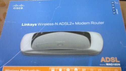 Περισσότερες πληροφορίες για "Linksys Wireless-N ADSL2+ Modem Router WAG 160N"