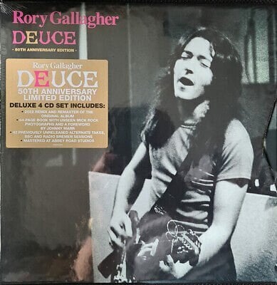 Περισσότερες πληροφορίες για "Rory Gallagher, Deuce, 50th anniversary 4Cd box"