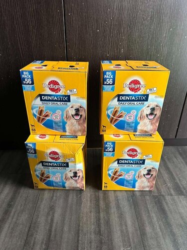 Περισσότερες πληροφορίες για "4 x Pedigree Dentastix Oral Care για Μεγαλόσωμες Φυλές (25kg+) Pack 56τμχ 2160gr"