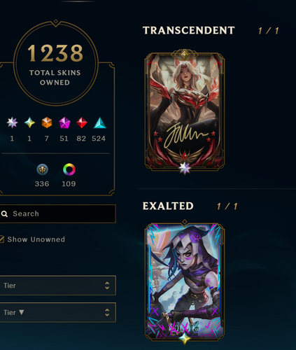 Περισσότερες πληροφορίες για "League of Legends Account 1200+ skins / Pax Jax/ Silver Kayle"