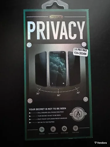 Περισσότερες πληροφορίες για "Privacy Tζαμάκι - iPhone 14 Pro Max"