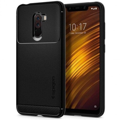 Περισσότερες πληροφορίες για "Spigen Rugged Armor για Xiaomi Pocophone F1"