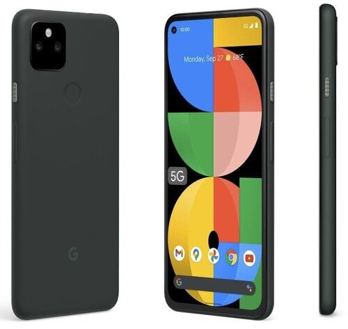 Περισσότερες πληροφορίες για "Google Pixel 5a 5G (Μαύρο/128 GB) + θήκες + screen protectors"