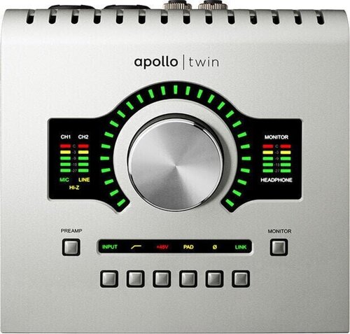 Περισσότερες πληροφορίες για "Universal audio Apollo Twin USB"