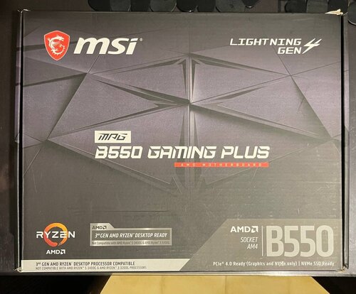 Περισσότερες πληροφορίες για "Motherboard MSI B550 MPG Gaming Plus"