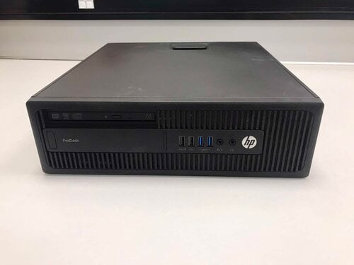 Περισσότερες πληροφορίες για "HP Prodesk 600 G2 SFF i3-6100/8GB RAM/250GB SSD/DVDRW"