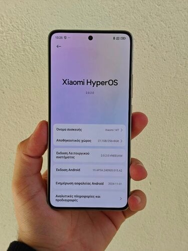 Περισσότερες πληροφορίες για "Xiaomi 14T (Γκρι/256 GB)"