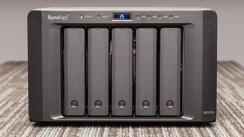 Περισσότερες πληροφορίες για "Synology ds1515+ 5bay NAS"