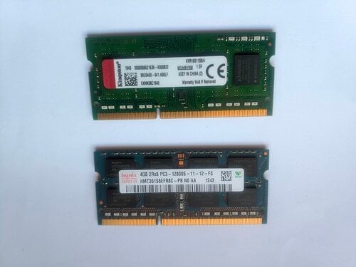 Περισσότερες πληροφορίες για "2 x 4GB DDR3 SODIMM | 1600MHz – Άριστες"