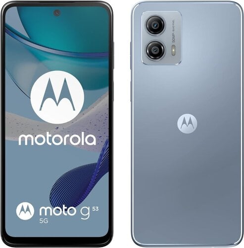 Περισσότερες πληροφορίες για "Motorola moto g53 5G (Μπλε/128 GB)"