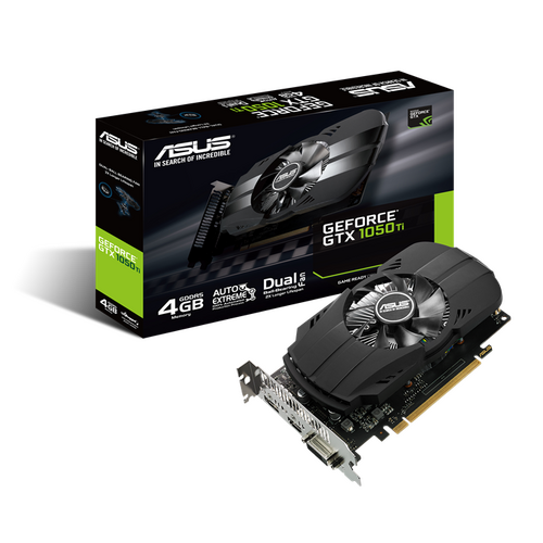 Περισσότερες πληροφορίες για "ASUS PH-GTX1050TI-4G"