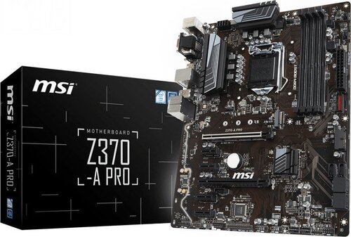 Περισσότερες πληροφορίες για "MSI Z370-A PRO"