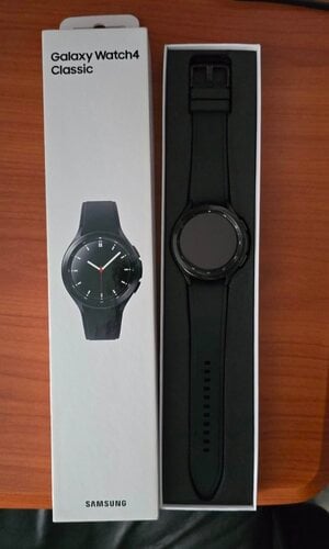 Περισσότερες πληροφορίες για "Samsung Galaxy Watch 4 Classic (46mm/Μαύρο/Ανοξείδωτο ατσάλι)"