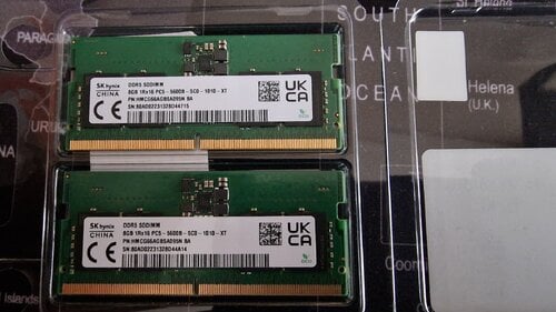 Περισσότερες πληροφορίες για "DDR5 RAM 2 x 8 GB 5600 - SK Hynix HMCG66AGBSAO95N"